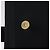 Borsa a tracolla Salvatore Ferragamo Vala in pelle nera e oro autentica 206057A Nero D'oro - vista 19