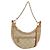 LOUIS VUITTON Monogram Laminated Jacquard Loop Bag Gold M22928 LV Auth 206273SAM Golden