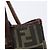 Bolso de mano FENDI Zucca Canvas Marrón Auth mr3027 Castaño - vista 18