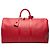 Sac de voyage Louis Vuitton Epi Keepall 55 rouge