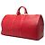 Sac de voyage Louis Vuitton Epi Keepall 55 rouge - vue 2