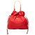 Bolso Tote Prada Tessuto Logo con cordón rojo Roja