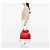 Bolso Tote Prada Tessuto Logo con cordón rojo Roja - vista 6