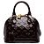 Louis Vuitton Monogram Vernis Alma BB Satchel Purple Lila