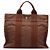 Borsa Tote Herline PM Hermès in Tela Marrone