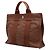 Borsa Tote Herline PM Hermès in Tela Marrone - vista 2