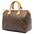 Bolso Boston Louis Vuitton Monogram Speedy 30 Marrón Castaño - vista 2