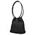Borsa a tracolla Gucci in tela intrecciata nera Nero - vista 2