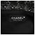 Bolsa Satchel com aba e alça de mão Chanel CC em tweed preto - vista 5