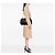 Bolsa Satchel com aba e alça de mão Chanel CC em tweed preto - vista 6