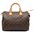 Louis Vuitton Monogram Speedy 30 Boston Tasche Braun