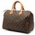 Louis Vuitton Monogram Speedy 30 Boston Tasche Braun - Ansicht 2