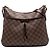 Borsa a tracolla Louis Vuitton Damier Ebene Bloomsbury PM Marrone