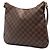 Borsa a tracolla Louis Vuitton Damier Ebene Bloomsbury PM Marrone - vista 2