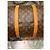 Louis Vuitton Keepall Bandoulière 55 Monogram Castaño Monograma - vista 6