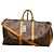 Louis Vuitton Keepall Bandoulière 55 Monogram Castaño Monograma