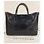 Longchamp Roseau Handtasche aus schwarzem Leder in Krokodil-Optik - Ansicht 10