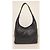 Longchamp Le Foulonne Handtasche aus schwarzem Narbenleder - Ansicht 14