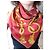 Pañuelo Hermès 90x90 de seda – Modelo "Palefroi" (Bordeaux y Oro) Roja Dorado - vista 11