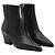 Paris Texas Botines Bettina de piel negra Negro