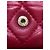 Chanel Portafoglio Classico in Pelle Matelassé Rosso - vista 10