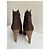 Bally braune Wildleder Stiefeletten - Ansicht 3