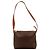 Céline Celine Macadam Canvas Shoulder Bag Brown