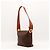 Céline Celine Macadam Canvas Shoulder Bag Brown - view 2