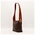Céline Celine Macadam Canvas Shoulder Bag Brown - view 4