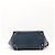 Céline Celine Mini Luggage Bolsa Couro Azul - vista 5