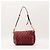 Miu Miu Borsa a spalla Matelassé in pelle rossa Bordò - vista 3