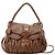 Miu Miu Borsa Hobo in Pelle Arricciata Marrone