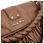 Miu Miu Borsa Hobo in Pelle Arricciata Marrone - vista 10
