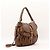 Miu Miu Borsa Hobo in Pelle Arricciata Marrone - vista 4