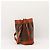 Céline Celine Monogram Canvas Bucket Bag Brown - view 4
