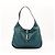 Gucci Jackie 1961 Borsa Hobo Pelle Blu Petrolio Verde scuro