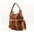 Borsa Hobo Gucci Jackie in pelle di pitone Marrone - vista 2