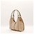 Gucci Bolsa de ombro monograma GG Bege - vista 4