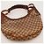 Gucci Monogram Bamboo Hobo-Bag Braun Beige - Ansicht 6
