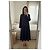 Autre Marque forte_forte Abito lungo blu navy in lino e cotone Blu scuro - vista 12