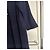 Autre Marque forte_forte Abito lungo blu navy in lino e cotone Blu scuro - vista 3