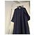 Autre Marque forte_forte Abito lungo blu navy in lino e cotone Blu scuro - vista 5