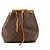 Louis Vuitton Bolsa Saco Monogram Noe GM Marrom Monograma