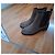 Autre Marque Salamander Leather Ankle Boots Taupe - view 3