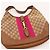 Gucci Jackie Hobo Bag Medium GG Canvas Braun Pink - Ansicht 6