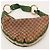 Bamboo Borsa Hobo Gucci in tela GG Supreme e bambù Marrone D'oro Verde - vista 6