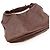 Gucci Guccissima Borsa Hobo in pelle marrone - vista 6