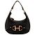 Borsa a tracolla Gucci Bamboo in tela GG Nero