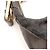 Borsa a tracolla Gucci Bamboo in tela GG Nero - vista 12