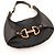 Borsa a tracolla Gucci Bamboo in tela GG Nero - vista 6